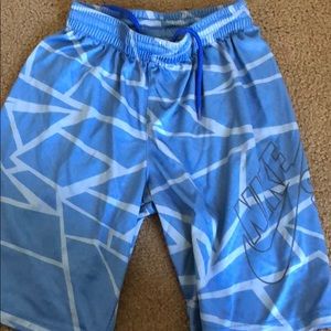 Light blue nike sb shorts